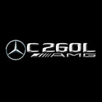 MERCEDES BENZ LOGO PROJECTOT LIGHTS Nr.03 (Menge 1 = 1 Sätze/2 Türleuchten)