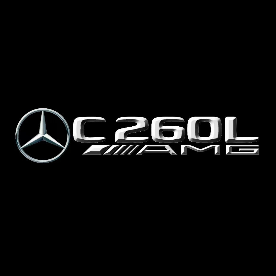 MERCEDES BENZ LOGO PROJECTOT LIGHTS Nr.03 (Menge 1 = 1 Sätze/2 Türleuchten)