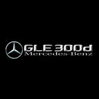 MERCEDES BENZ LOGO PROJECTOT LIGHTS Nr.03 (Menge 1 = 1 Sätze/2 Türleuchten)