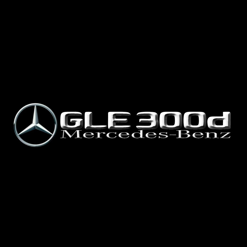 MERCEDES BENZ LOGO PROJECTOT LIGHTS Nr.03 (Menge 1 = 1 Sätze/2 Türleuchten)