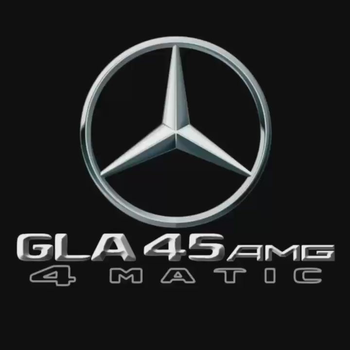 MERCEDES BENZ LOGO PROJECTOT LIGHTS Nr.03 (Menge 1 = 1 Sätze/2 Türleuchten)