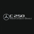 MERCEDES BENZ LOGO PROJECTOT LIGHTS Nr.03 (Menge 1 = 1 Sätze/2 Türleuchten)