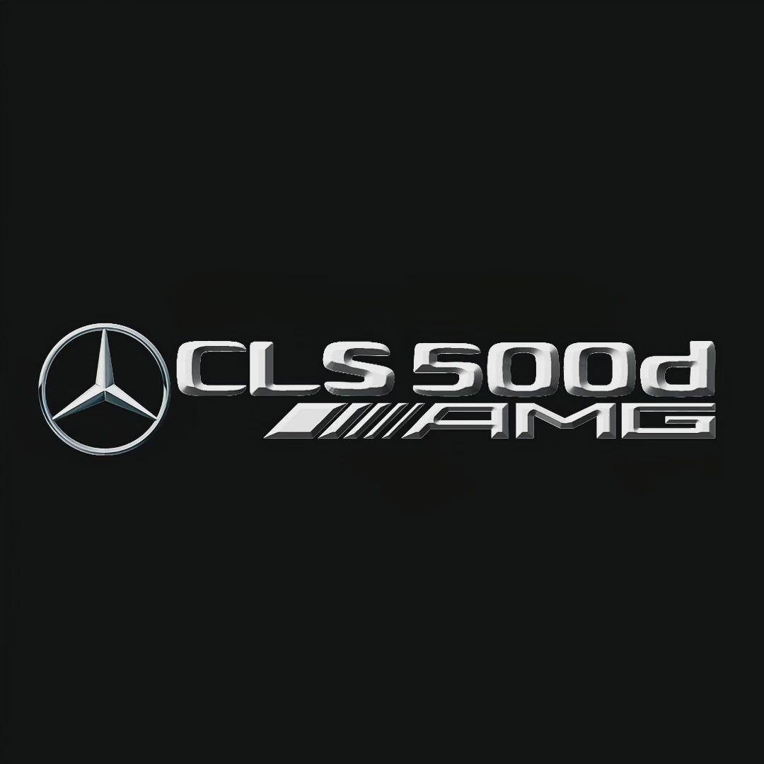 LUCI PROIETTORI LOGO MERCEDES BENZ Nr.03 (quantità 1 = 1 set / 2 luci porta)