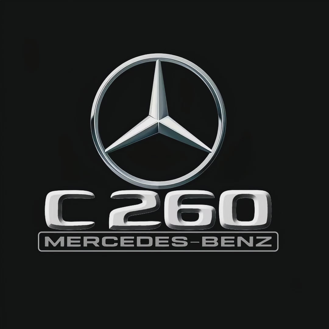 MERCEDES BENZ LOGO PROJECTOT LIGHTS Nr.03 (Menge 1 = 1 Sätze/2 Türleuchten)