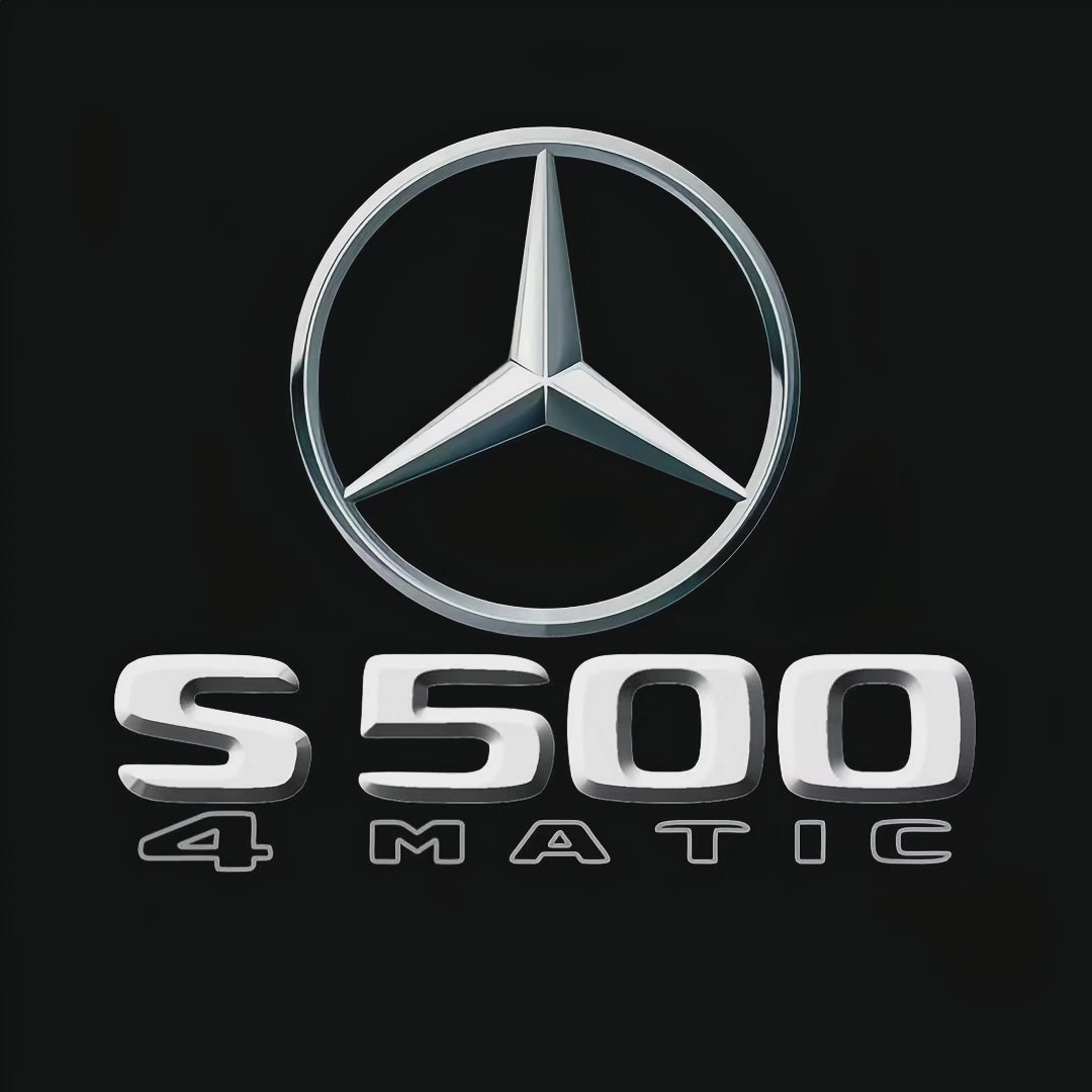 MERCEDES BENZ LOGO PROJECTOT LIGHTS Nr.03 (Menge 1 = 1 Sätze/2 Türleuchten)