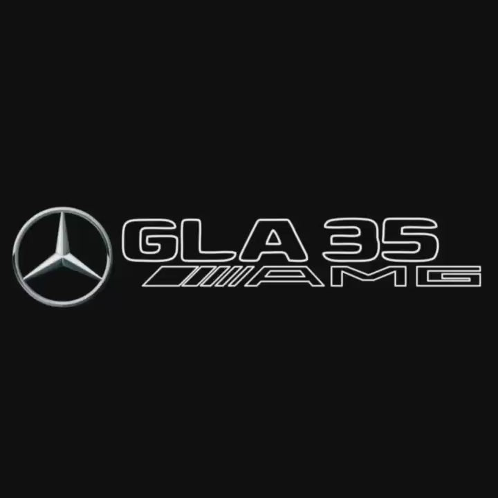 MERCEDES BENZ LOGO PROJECTOT LIGHTS Nr.03 (Menge 1 = 1 Sätze/2 Türleuchten)