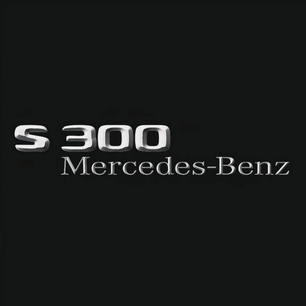MERCEDES BENZ LOGO PROJECTOT LIGHTS Nr.03 (Menge 1 = 1 Sätze/2 Türleuchten)