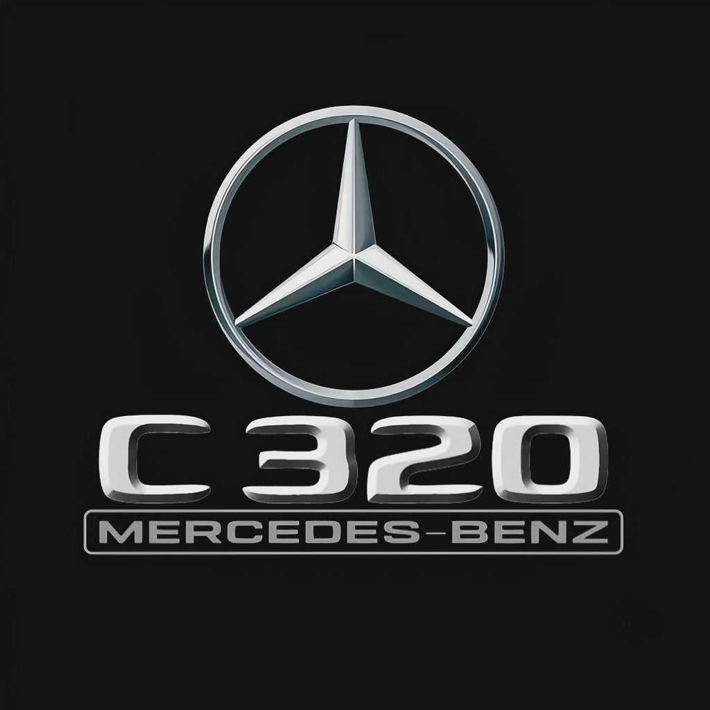 MERCEDES BENZ LOGO PROJECTOT LIGHTS Nr.03 (Menge 1 = 1 Sätze/2 Türleuchten)