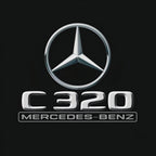 MERCEDES BENZ LOGO PROJECTOT LIGHTS Nr.03 (Menge 1 = 1 Sätze/2 Türleuchten)