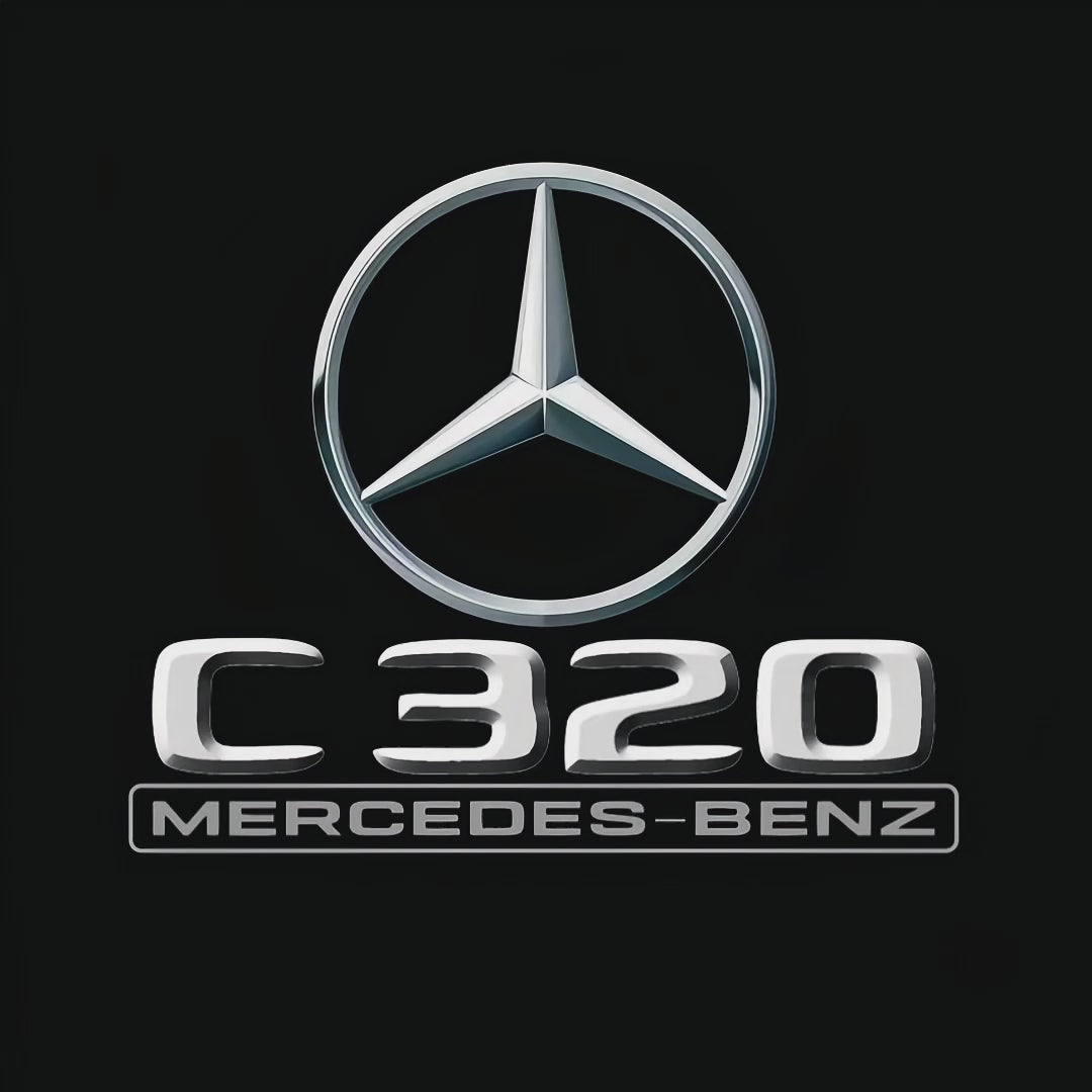 MERCEDES BENZ LOGO PROJECTOT LIGHTS Nr.03 (Menge 1 = 1 Sätze/2 Türleuchten)