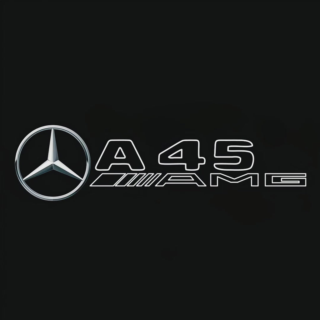 أضواء بروجكتور شعار MERCEDES BENZ رقم 03 (الكمية 1 = 1 مجموعة / 2 أضواء باب)