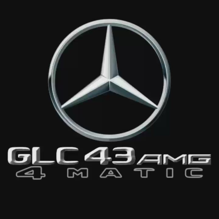 MERCEDES BENZ LOGO PROJECTOT LIGHTS Nr.03 (Menge 1 = 1 Sätze/2 Türleuchten)