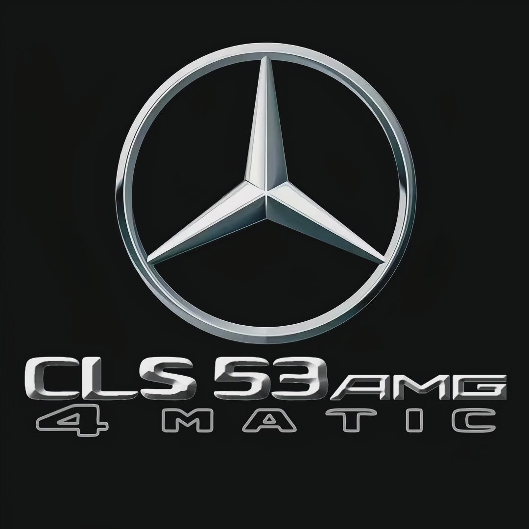 LUCI PROIETTORI LOGO MERCEDES BENZ Nr.03 (quantità 1 = 1 set / 2 luci porta)