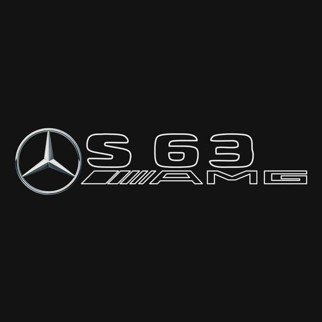LUCI PROIETTORI LOGO MERCEDES BENZ Nr.03 (quantità 1 = 1 set / 2 luci porta)