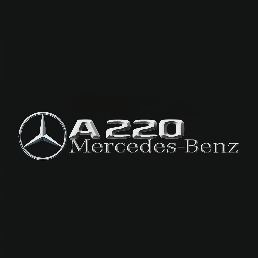 MERCEDES BENZ LOGO PROJECTOT LIGHTS Nr.03 (Menge 1 = 1 Sätze/2 Türleuchten)