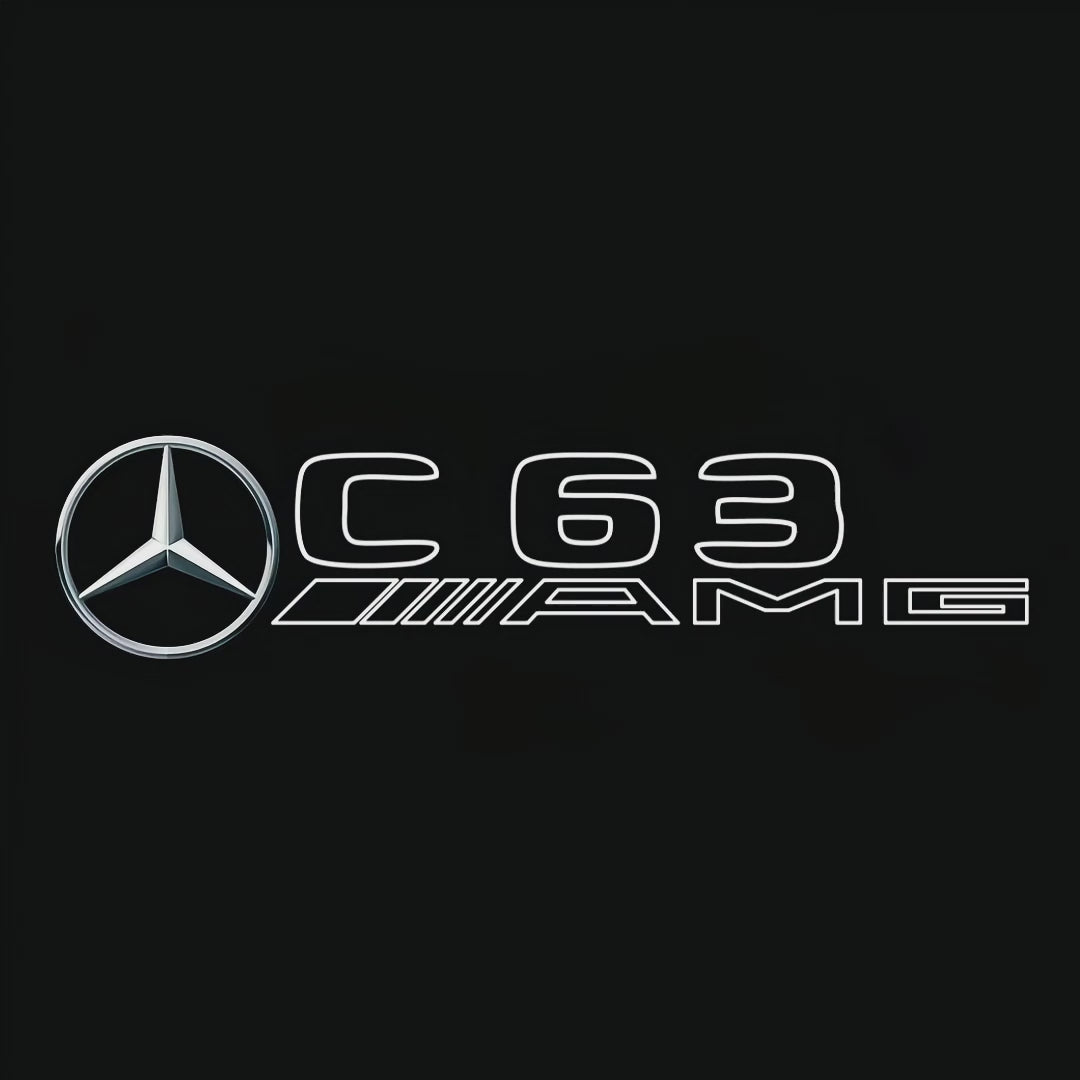 MERCEDES BENZ LOGO PROJECTOT LIGHTS Nr.03 (Menge 1 = 1 Sätze/2 Türleuchten)