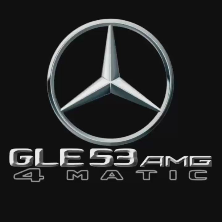 LUCI PROIETTORI LOGO MERCEDES BENZ Nr.03 (quantità 1 = 1 set / 2 luci porta)