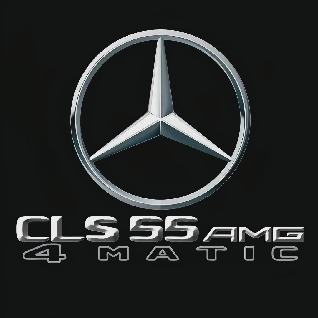 LUCI PROIETTORI LOGO MERCEDES BENZ Nr.03 (quantità 1 = 1 set / 2 luci porta)