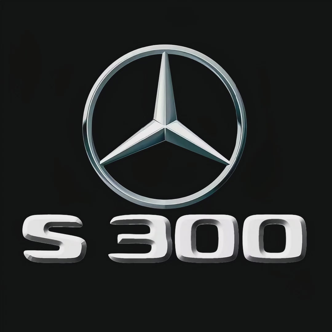 LUCI PROIETTORI LOGO MERCEDES BENZ Nr.03 (quantità 1 = 1 set / 2 luci porta)