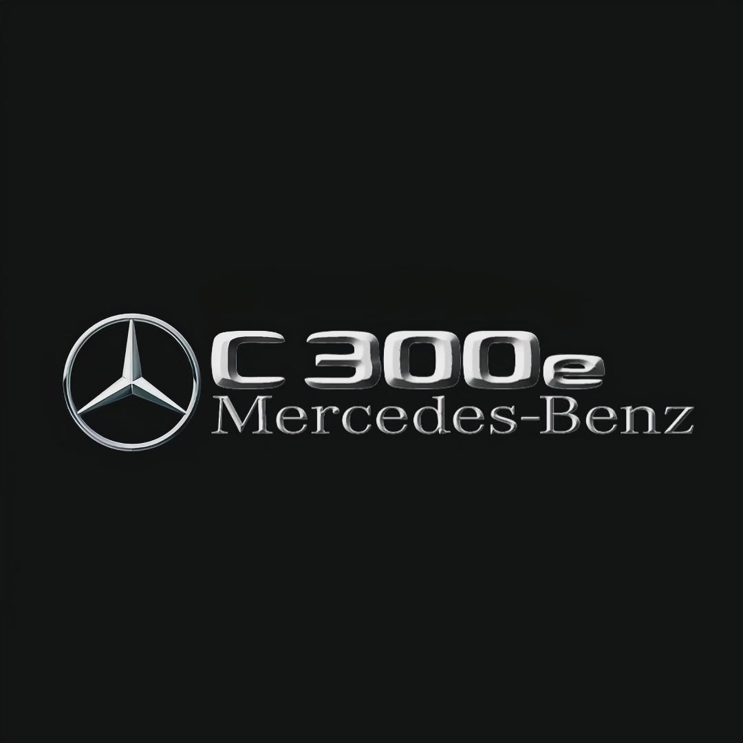 MERCEDES BENZ LOGO PROJECTOT LIGHTS Nr.03 (Menge 1 = 1 Sätze/2 Türleuchten)