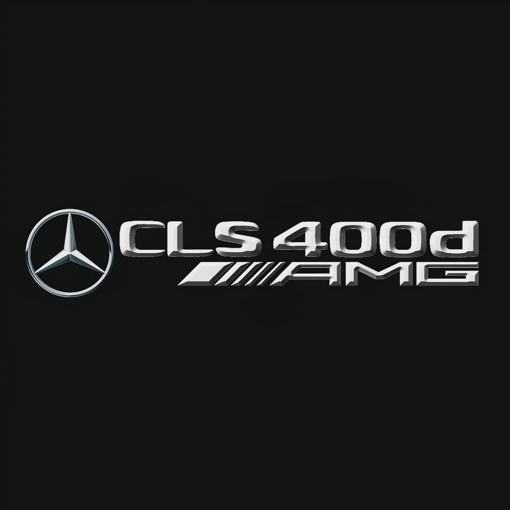 أضواء بروجكتور شعار MERCEDES BENZ رقم 03 (الكمية 1 = 1 مجموعة / 2 أضواء باب)