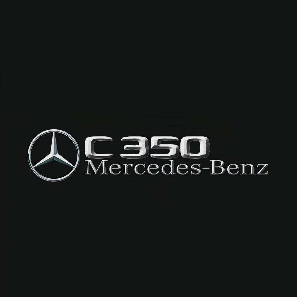 LUCI PROIETTORI LOGO MERCEDES BENZ Nr.03 (quantità 1 = 1 set / 2 luci porta)