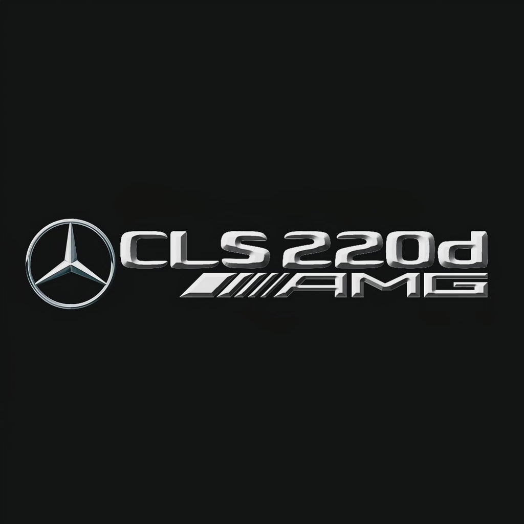 MERCEDES BENZ LOGO PROJECTOT LIGHTS Nr.03 (Menge 1 = 1 Sätze/2 Türleuchten)