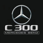 LUCI PROIETTORI LOGO MERCEDES BENZ Nr.03 (quantità 1 = 1 set / 2 luci porta)