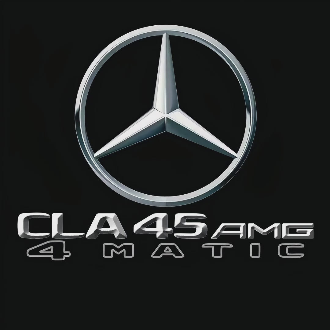 LUCI PROIETTORI LOGO MERCEDES BENZ Nr.03 (quantità 1 = 1 set / 2 luci porta)