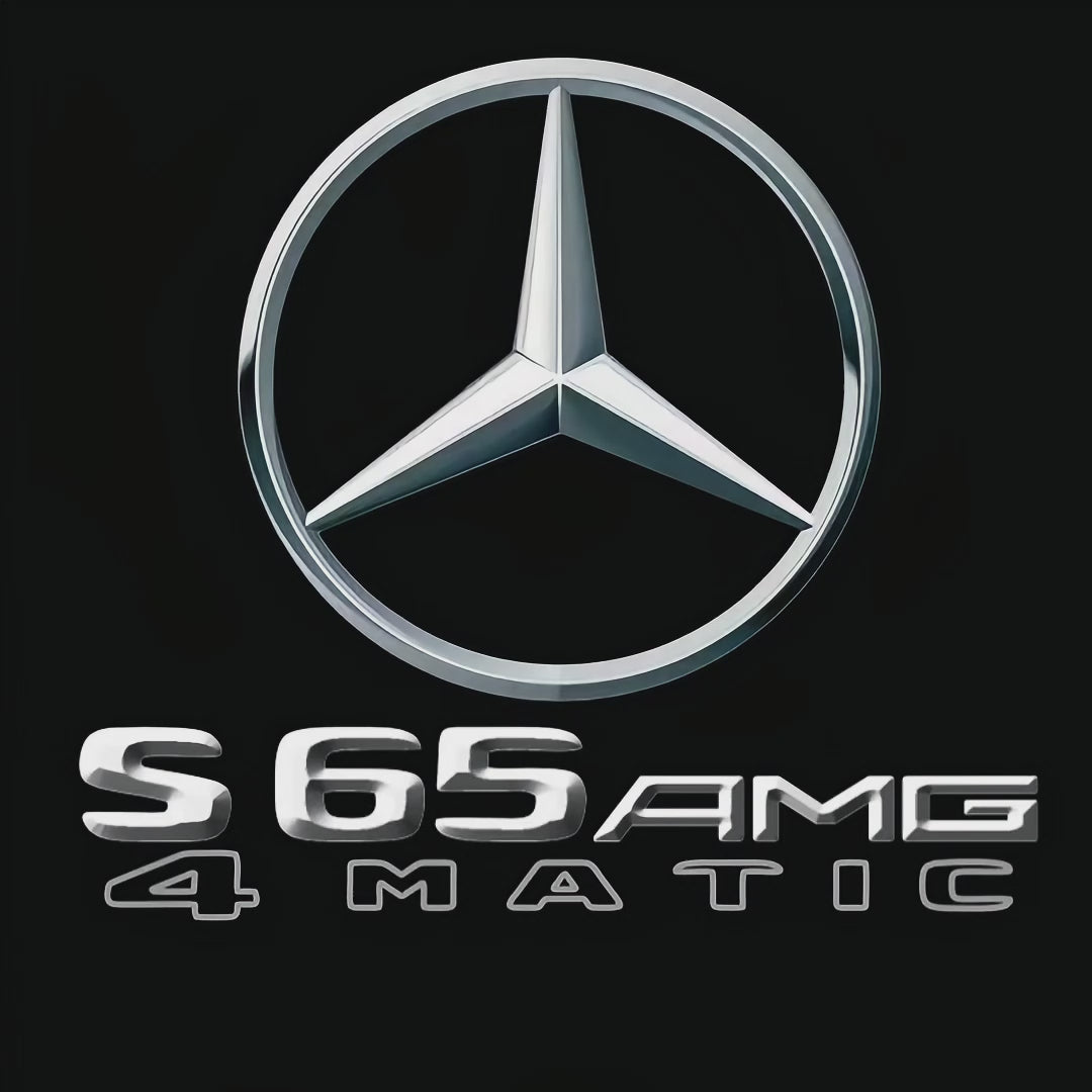 LUCI PROIETTORI LOGO MERCEDES BENZ Nr.03 (quantità 1 = 1 set / 2 luci porta)