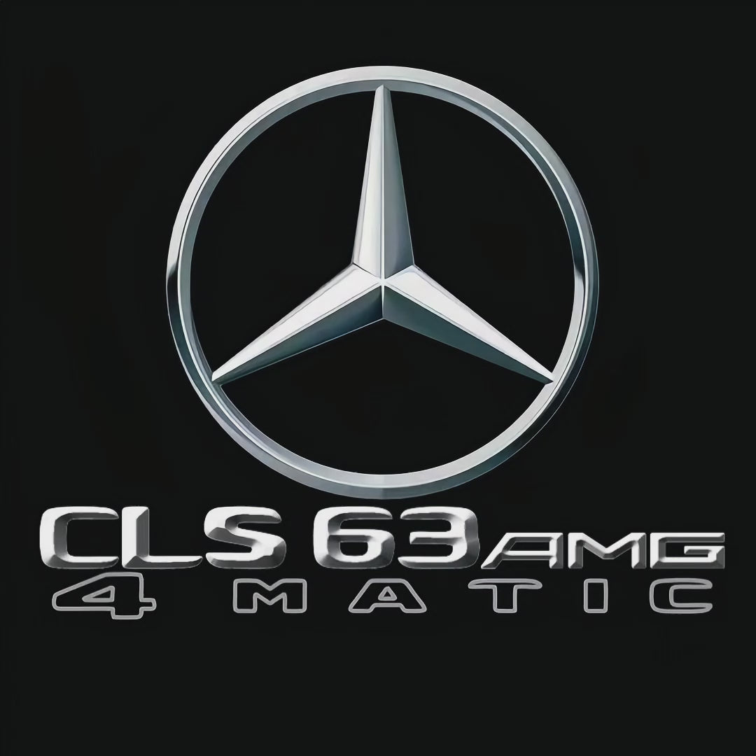 LUCI PROIETTORI LOGO MERCEDES BENZ Nr.03 (quantità 1 = 1 set / 2 luci porta)