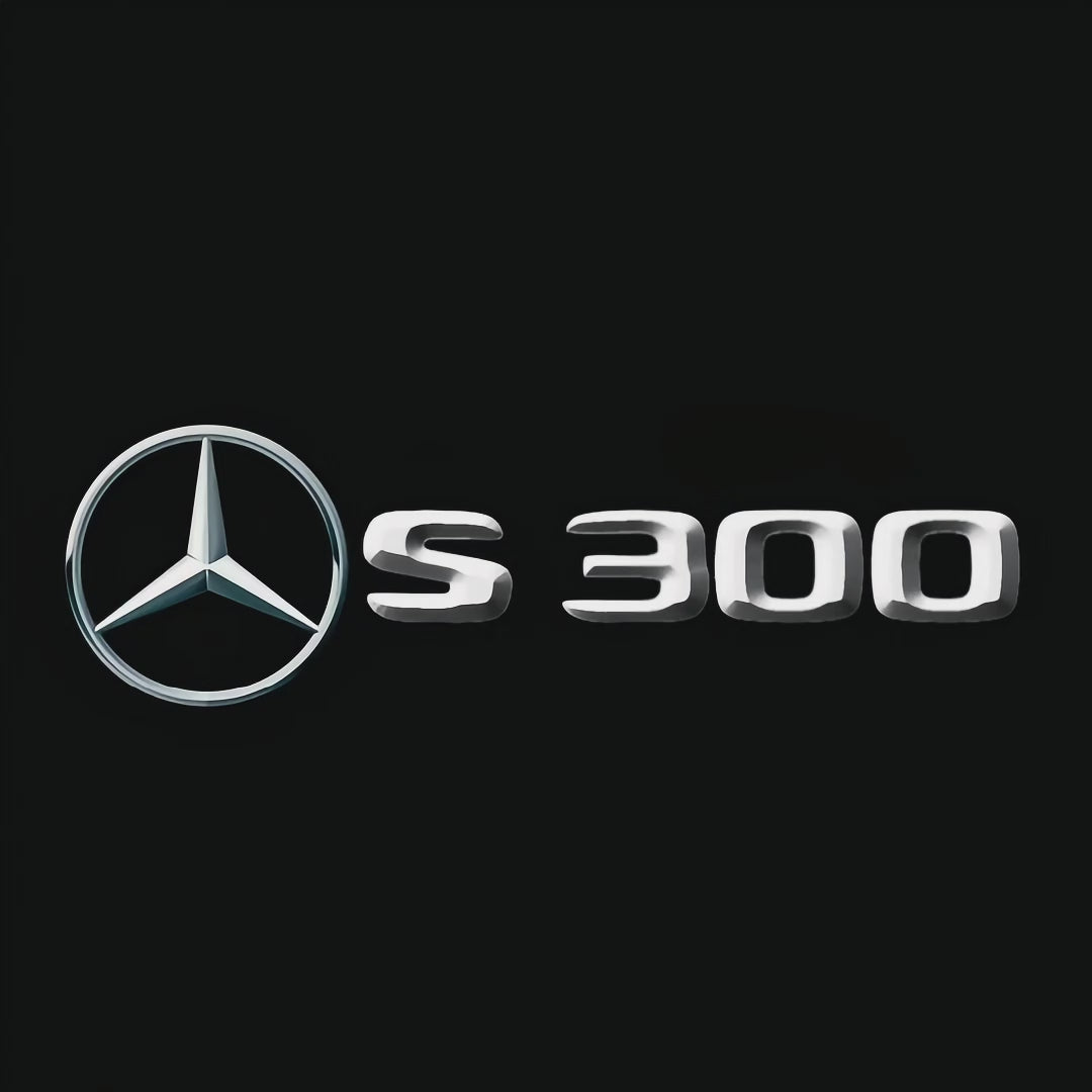 أضواء بروجكتور شعار MERCEDES BENZ رقم 03 (الكمية 1 = 1 مجموعة / 2 أضواء باب)