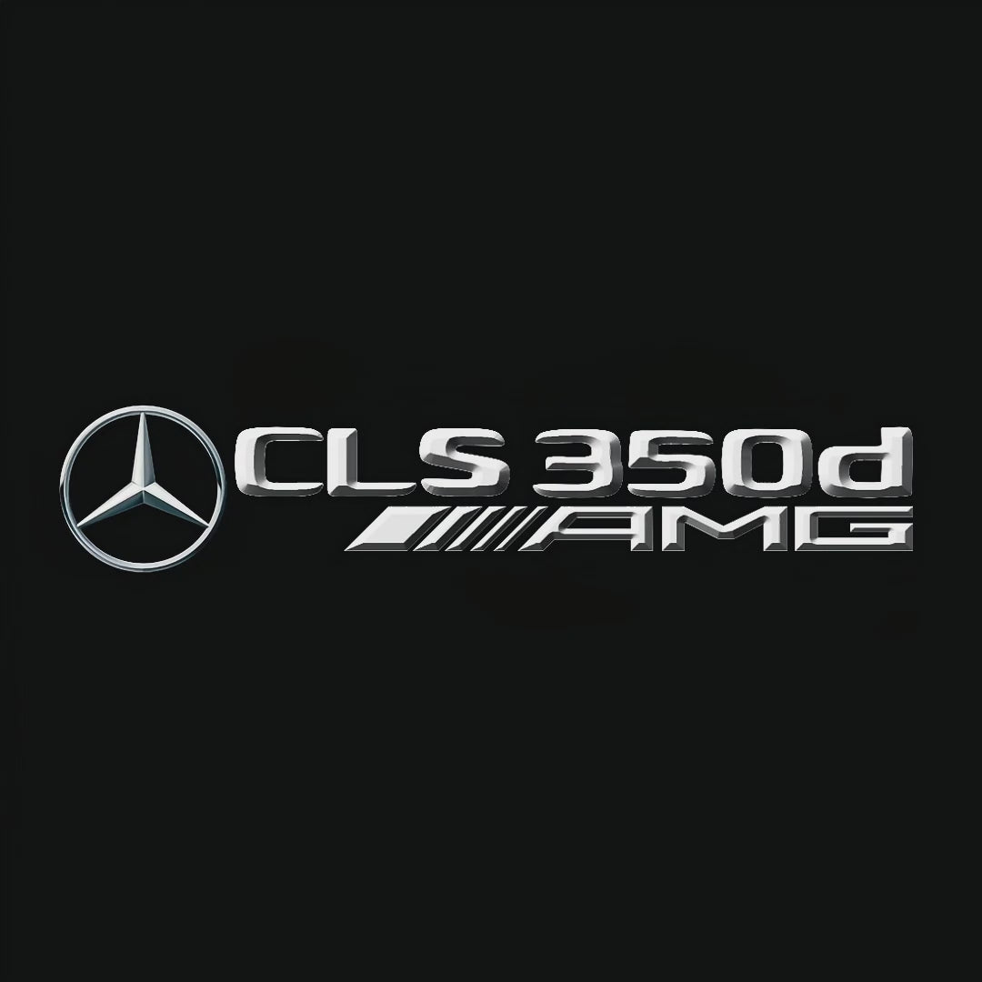 LUCI PROIETTORI LOGO MERCEDES BENZ Nr.03 (quantità 1 = 1 set / 2 luci porta)