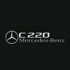 MERCEDES BENZ LOGO PROJECTOT LIGHTS Nr.03 (Menge 1 = 1 Sätze/2 Türleuchten)