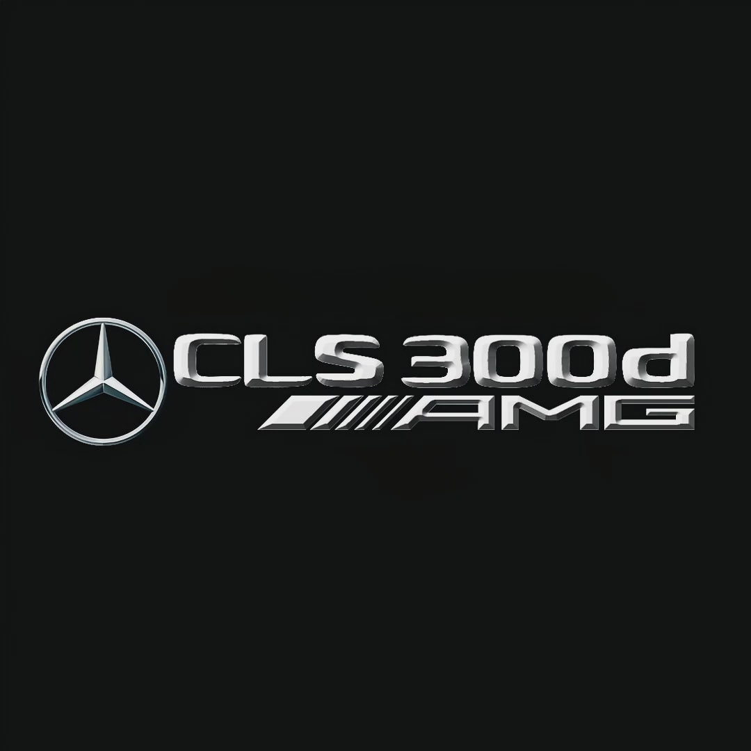 LUCI PROIETTORI LOGO MERCEDES BENZ Nr.03 (quantità 1 = 1 set / 2 luci porta)