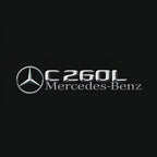 MERCEDES BENZ LOGO PROJECTOT LIGHTS Nr.03 (Menge 1 = 1 Sätze/2 Türleuchten)