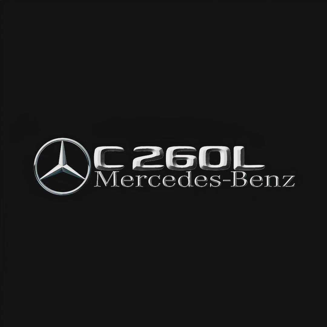 MERCEDES BENZ LOGO PROJECTOT LIGHTS Nr.03 (Menge 1 = 1 Sätze/2 Türleuchten)