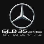 MERCEDES BENZ LOGO PROJECTOT LIGHTS Nr.03 (Menge 1 = 1 Sätze/2 Türleuchten)
