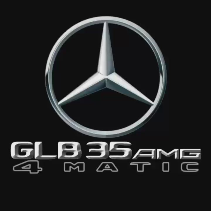 LUCI PROIETTORI LOGO MERCEDES BENZ Nr.03 (quantità 1 = 1 set / 2 luci porta)