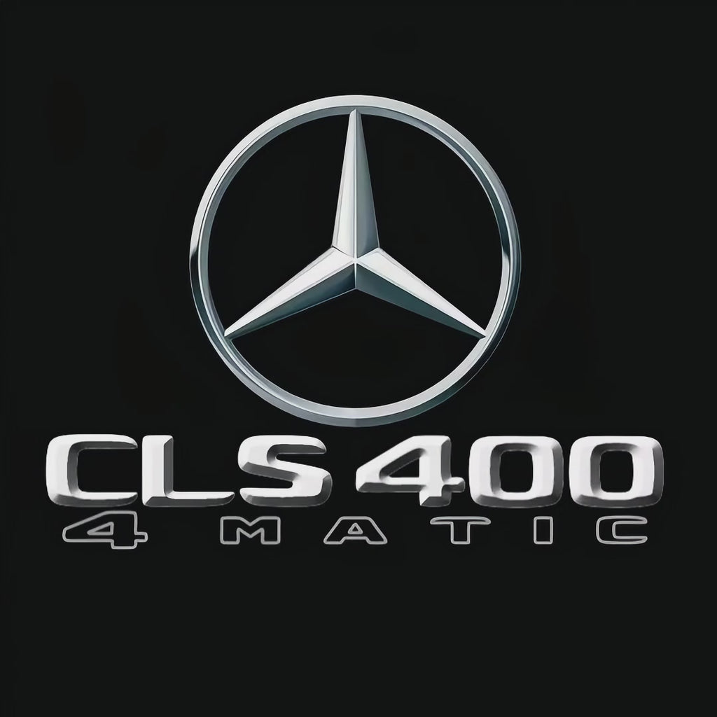 LUCI PROIETTORI LOGO MERCEDES BENZ Nr.03 (quantità 1 = 1 set / 2 luci porta)