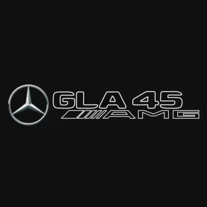 LUCI PROIETTORI LOGO MERCEDES BENZ Nr.03 (quantità 1 = 1 set / 2 luci porta)