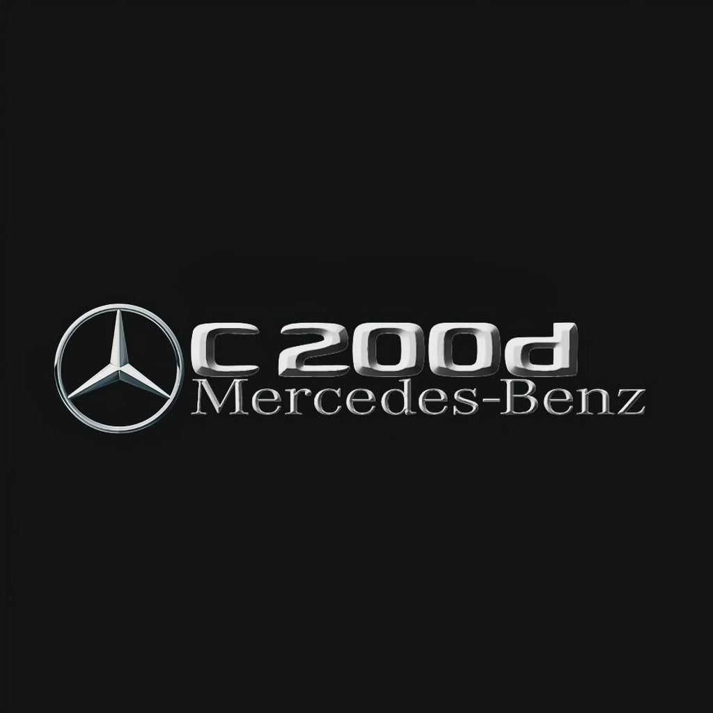 MERCEDES BENZ LOGO PROJECTOT LIGHTS Nr.03 (Menge 1 = 1 Sätze/2 Türleuchten)