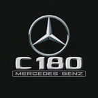 MERCEDES BENZ LOGO PROJECTOT LIGHTS Nr.03 (Menge 1 = 1 Sätze/2 Türleuchten)