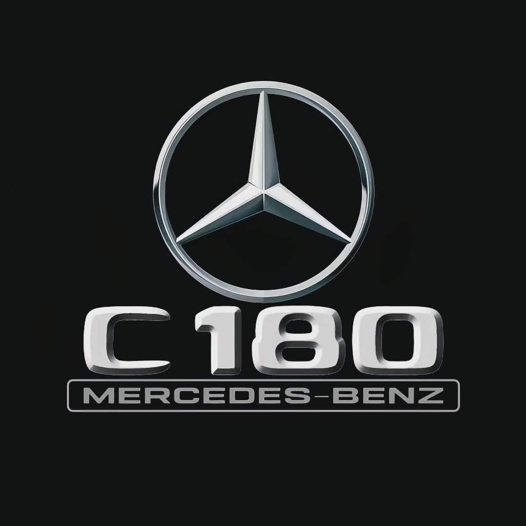 MERCEDES BENZ LOGO PROJECTOT LIGHTS Nr.03 (Menge 1 = 1 Sätze/2 Türleuchten)