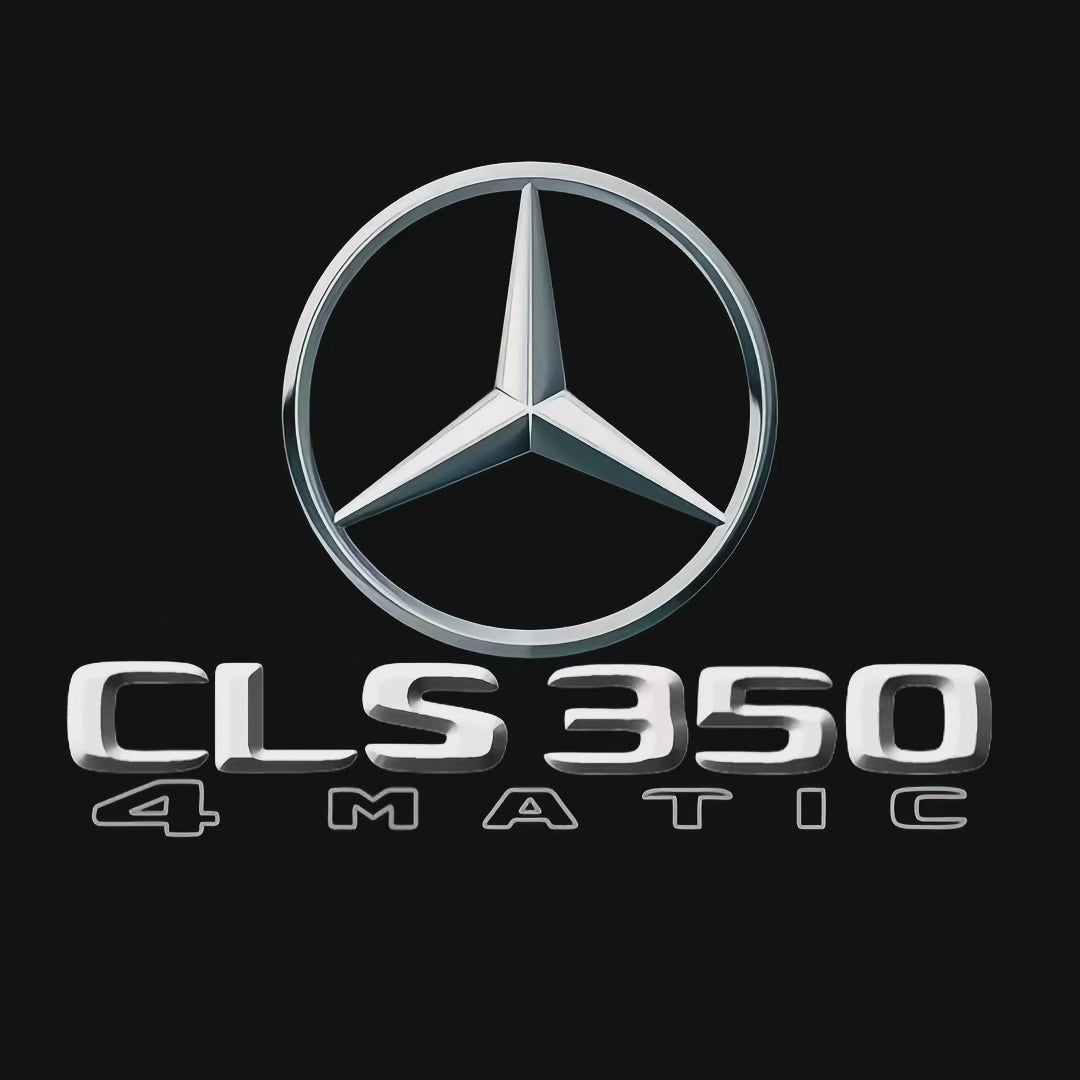 LUCI PROIETTORI LOGO MERCEDES BENZ Nr.03 (quantità 1 = 1 set / 2 luci porta)