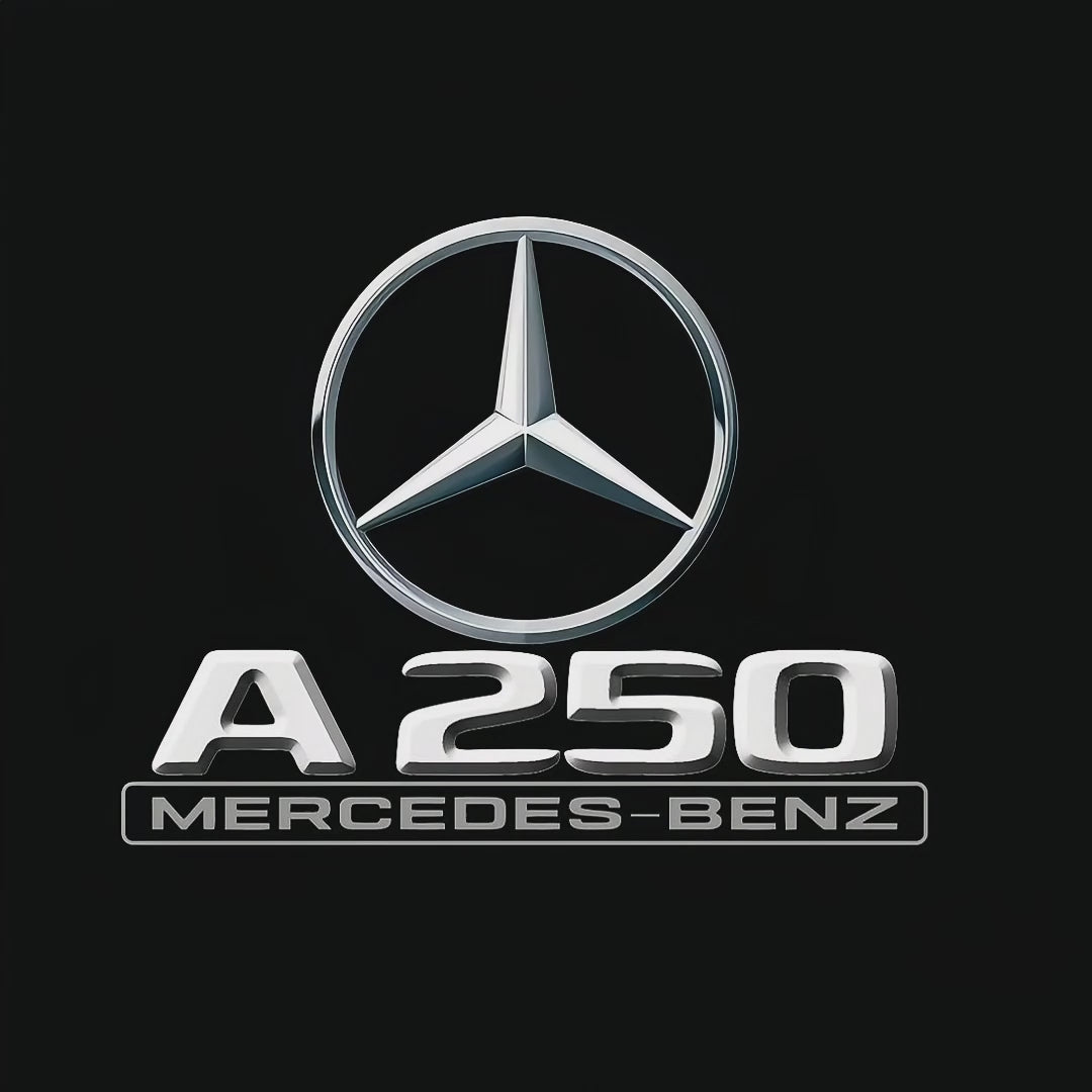 MERCEDES BENZ LOGO PROJECTOT LIGHTS Nr.03 (Menge 1 = 1 Sätze/2 Türleuchten)