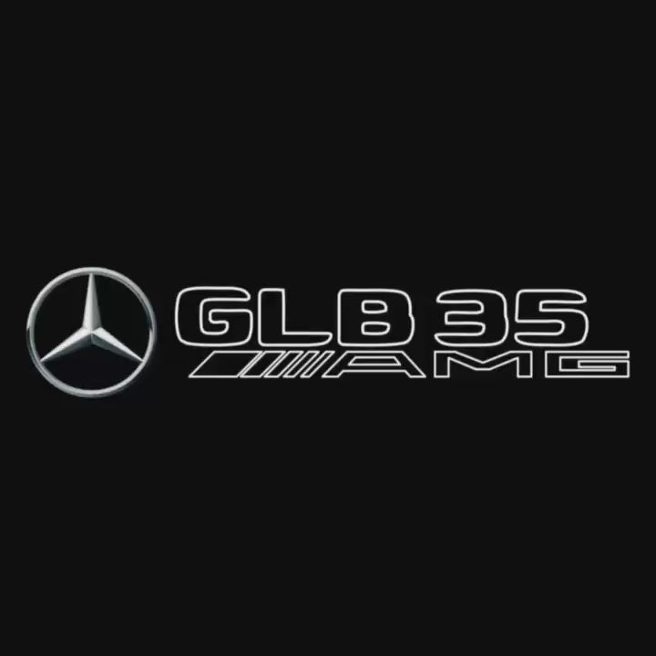 MERCEDES BENZ LOGO PROJECTOT LIGHTS Nr.03 (Menge 1 = 1 Sätze/2 Türleuchten)