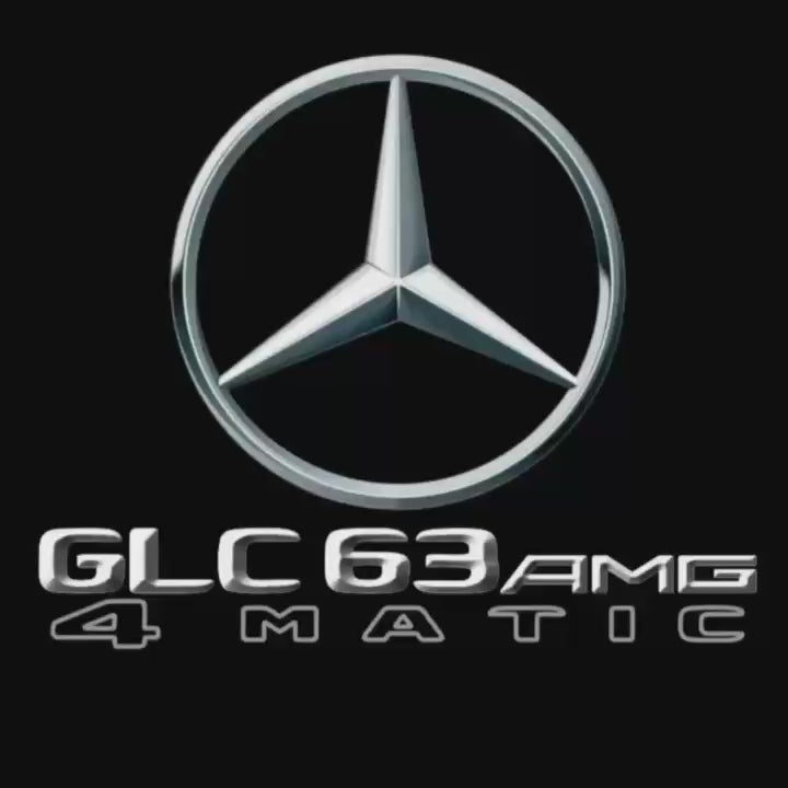 MERCEDES BENZ LOGO PROJECTOT LIGHTS Nr.03 (Menge 1 = 1 Sätze/2 Türleuchten)