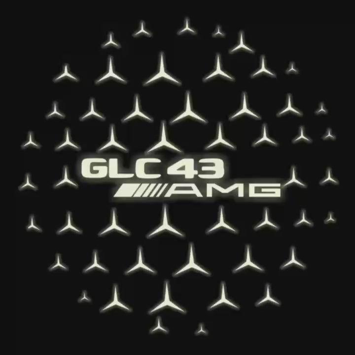 MERCEDES BENZ LOGO PROJECTOT LIGHTS Nr.03 (Menge 1 = 1 Sätze/2 Türleuchten)