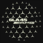 MERCEDES BENZ LOGO PROJECTOT LIGHTS Nr.03 (Menge 1 = 1 Sätze/2 Türleuchten)